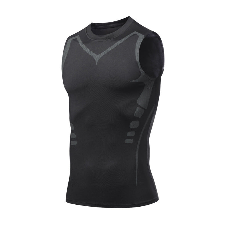 Men’s Quick Dry Breathable Fitness Training Shirt