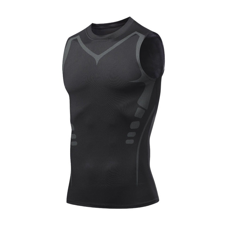 Men’s Quick Dry Breathable Fitness Training Shirt