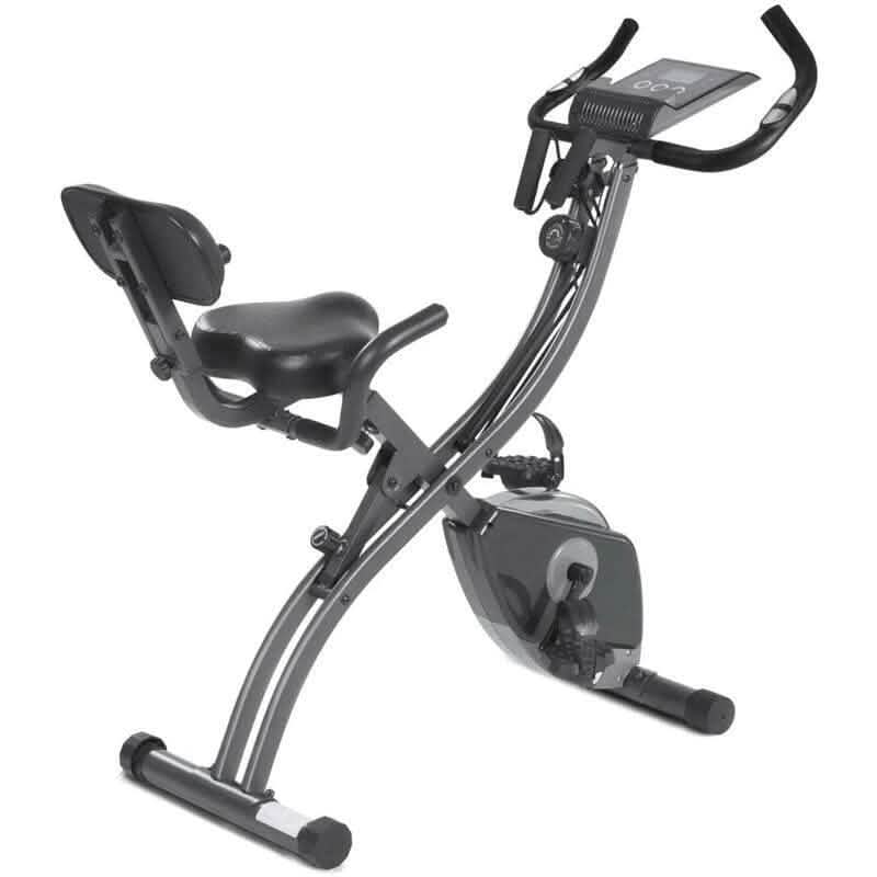 Folding Stationary Exercise Bike for Home Workouts
