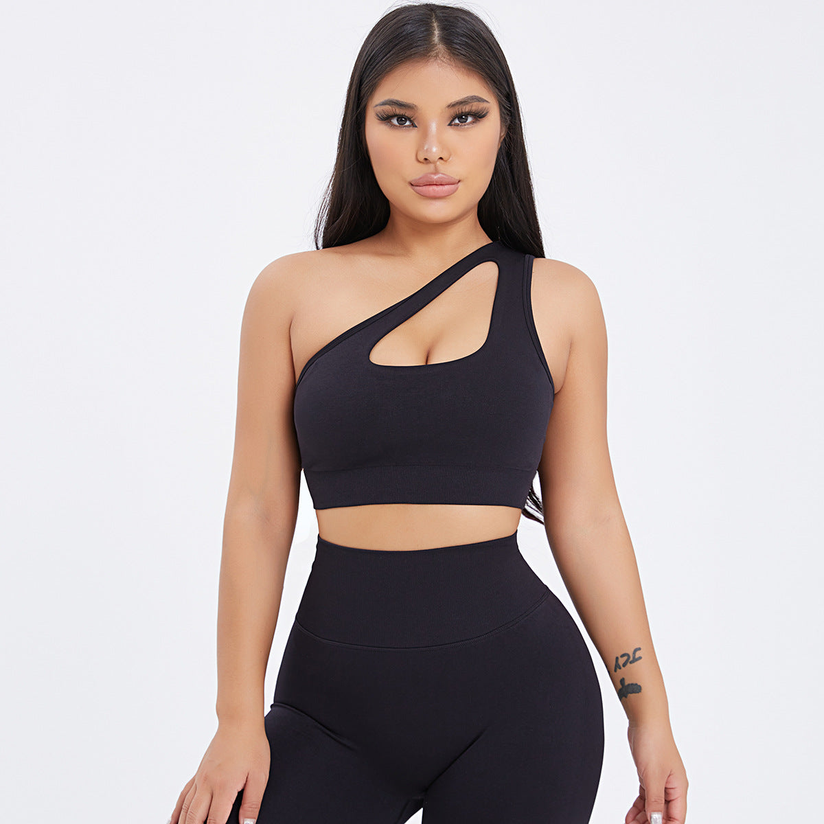 One-Shoulder Yoga Set