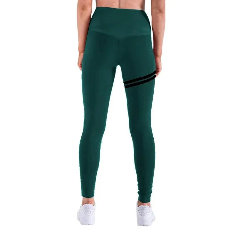 Women’s Chic Gold Print Fashion Leggings