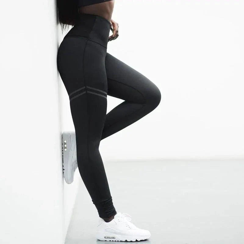Women’s Chic Gold Print Fashion Leggings
