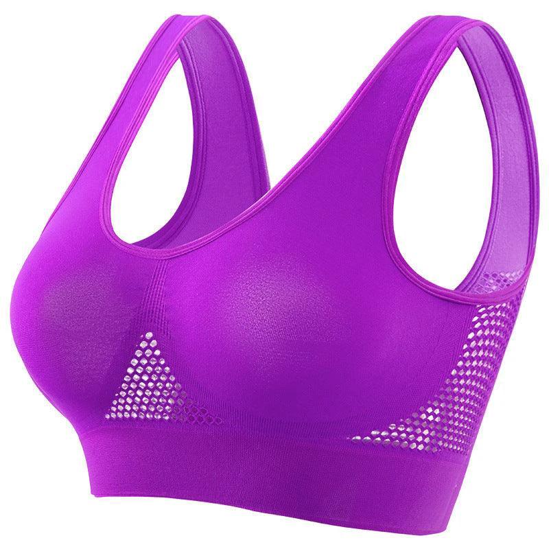 Plus Size Women’s Push-Up Sports Bra