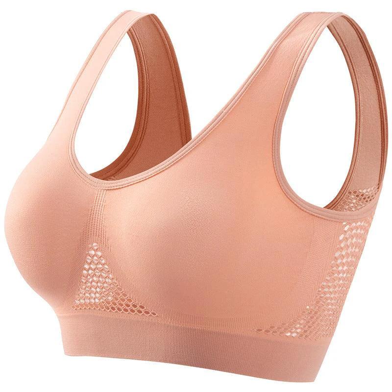 Plus Size Women’s Push-Up Sports Bra