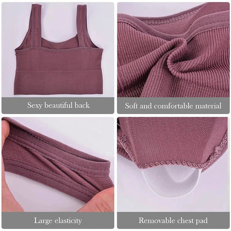 Seamless Sports Yoga Bra