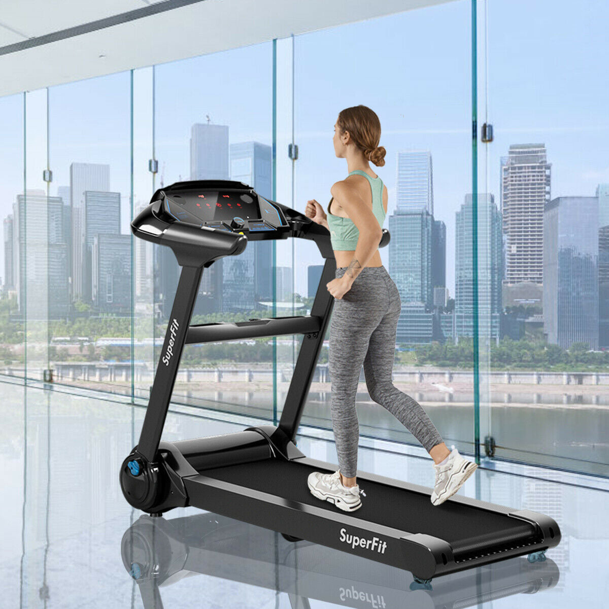 Folding Bluetooth Treadmill