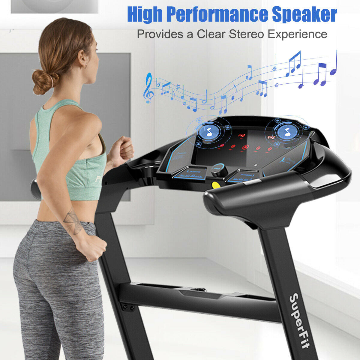 Folding Bluetooth Treadmill
