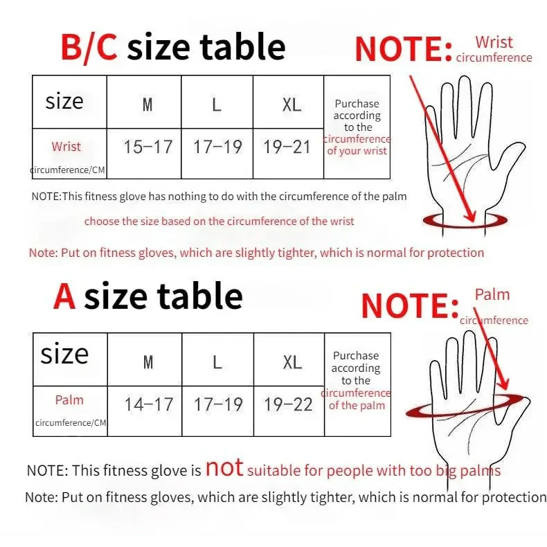 Weight Lifting Gym Gloves