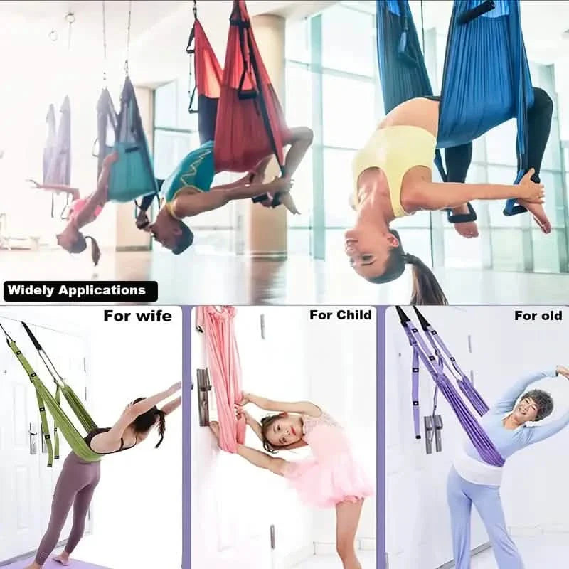 Yoga Fitness Stretching Strap for Flexibility Training
