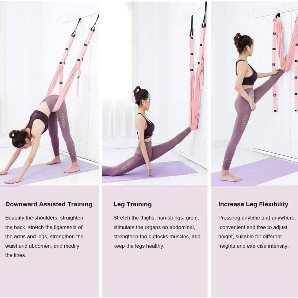 Yoga Fitness Stretching Strap for Flexibility Training