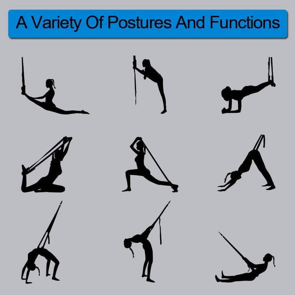 Yoga Fitness Stretching Strap for Flexibility Training